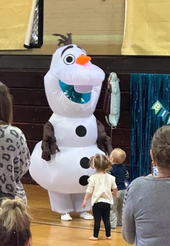 Inflatable Olaf Costume Adult Size for Halloween2