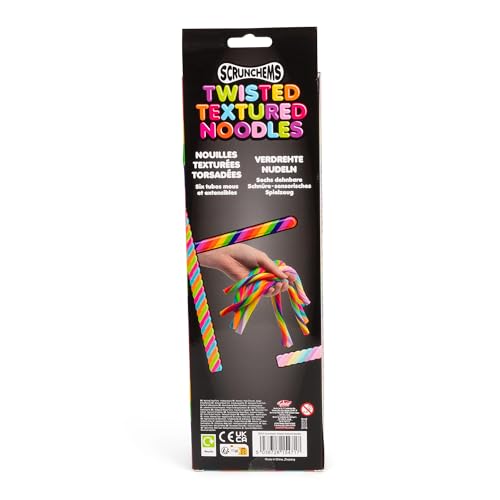 SCRUNCHEMS TWISTED TEXTURED NOODLES, Multicolor - Image 4