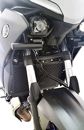 Soporte de luces auxiliares Yamaha Tracer 7 en acero de alta resistencia corte por láser preciso