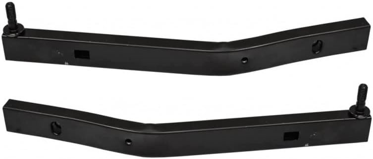 For Audi A4 2009 10 11 12 13 14 15 16 2017 Radiator Support Driver and Passenger Side | Pair | Lower | Steel | Replacement For AU1225144, AU1225145 | 191275682357, 191275682364
