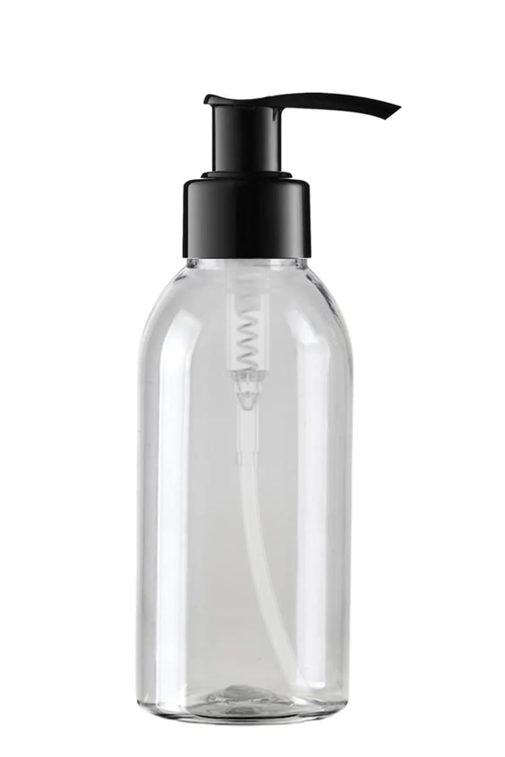 Makrobay 5 Adet Sert Plastik Boş Sıvı Sabun Pompalı Şişe 100 Ml [kimyasala Dayanıklı]