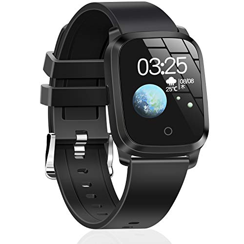 スマートウォッチ 活動量計 心拍計 歩数計 万歩計 消費 カロリー 健康サポート スポーツ IP67防水 iOS/Android対応 長い待機時間 睡眠検測 Line/着信電話通知 日本語対応 1.3インチ大画面……