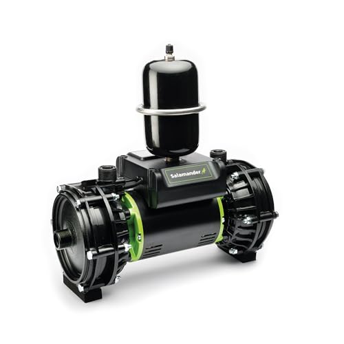 Salamander Pumps - Right Pumps RP75TU Shower Pump - 2.2 Bar Pressure - Twin End - Suitable for Any (+ or -) Gravity Fed Systems - Quiet Mark