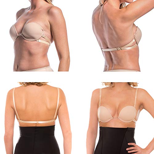 MAGIC Bodyfashion Damen Multiway BH multi way bra, Einfarbig, 85B/80C/75D/80D (Herstellergröße: 4), Beige (latte 300)