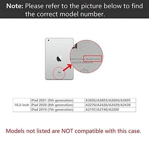 Nlr Custodia Kids Eva Per Ipad | Supporto Stabile Multidirezionale | Compatibile Con Ipad Da 10,2 Pollici 2021/2020/2019 (9A/8A/7A Generazione) (Verde+Blu) - 6