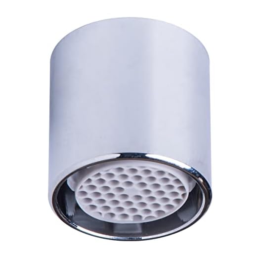 Cornat Strahlregler M16 x 1 IG - Wasserersparnis von bis zu 70% - Mit Dichtung - Passend für handelsübliche Armaturen - silber - Aus Messing/Luftsprudler/Mischdüse / TECWS500