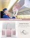 Women Weekender Travel Duffle Bag: Travel Duffel Overnight Bags with Shoe Compartment Large Carry on Tote Bag with Toiletry Bag Weekend Traveling Yoga Gym Hospital for Women with Wet Pocket Pink