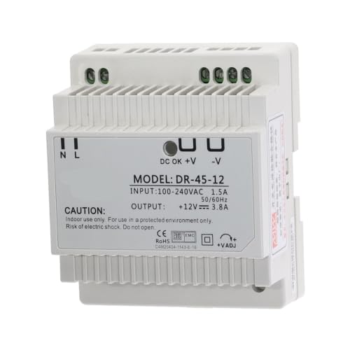 Alimentation rail Din 24V boîtier DR-45 transformateur armoire