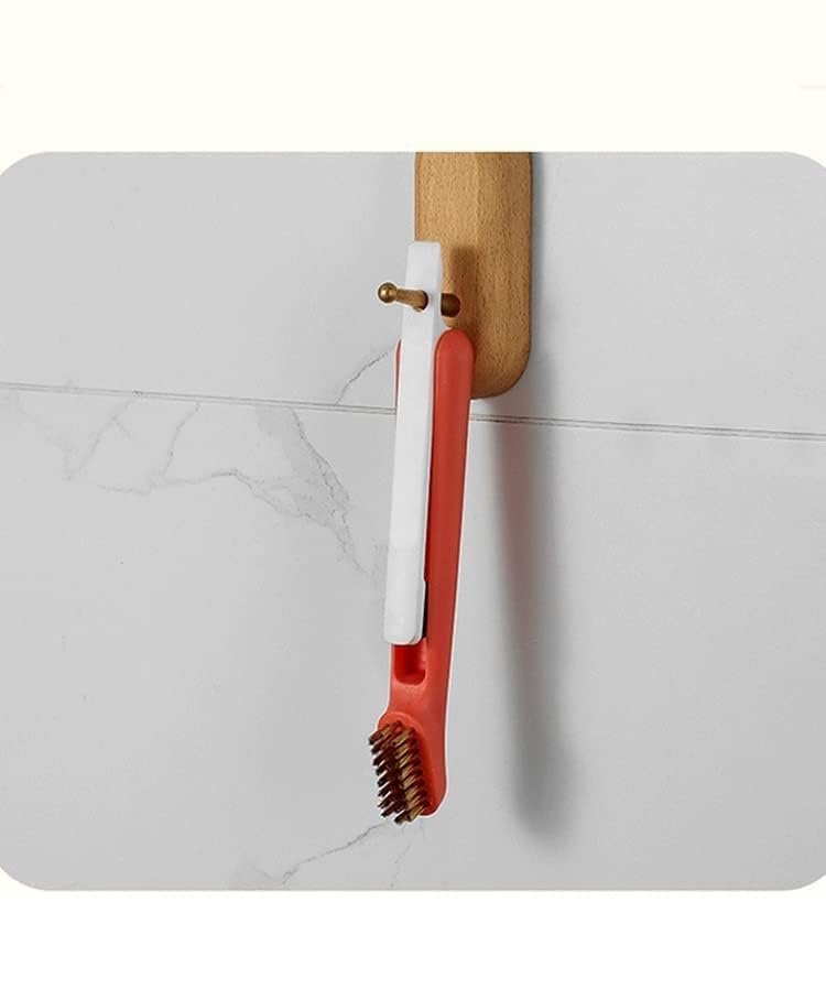 Aryavarte 2 in 1 Mini Wire Brush Set | Gas Stove Bristles Cleaning | Oil Stain Remover Brush | Household/Kitchen Cleaning Supplies 1