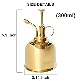 Złoty Mosiądz Lianshi Can Plant Spay Bottle Inner Flower Spray Mister 300 ml/10,56 oz 1 szt/partia