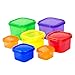 Portion Control Containers / Kit for Weight Loss (7pcs) With COMPLETE E-GUIDE, Leak Proof, Ideal Food Storage Containers for Meals & Diet, Suitable as Lunch Boxes & Food Savers, Get Fit Today!