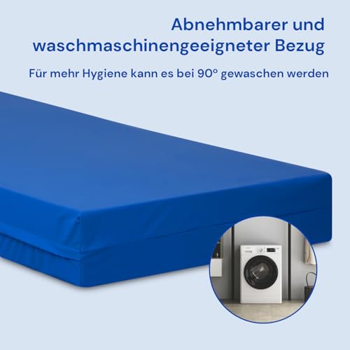 Geriafy - Memoryschaum-Matratze Professional V3, 15 cm hoch | Wasserdichter Bezug | Geeignet für elektrisch verstellbare Lattenroste… – Ansicht 5