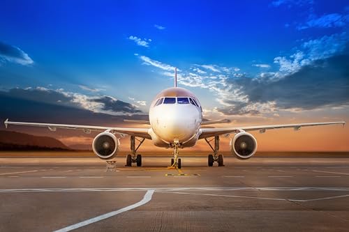 CHNYWORK 9x6ft Airplane Photography Backdrop - image 5