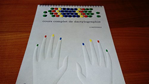 livre COURS COMPLET DACTYLOGRAPHIE