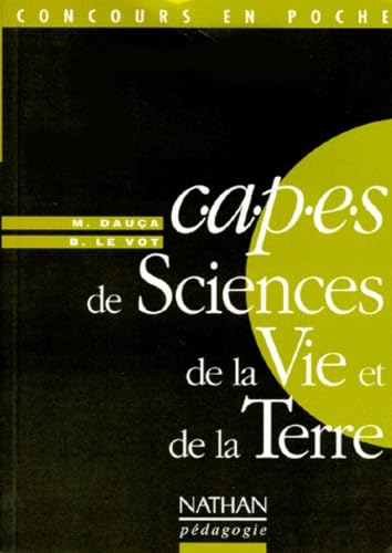  CAPES de sciences de la vie et de la Terre