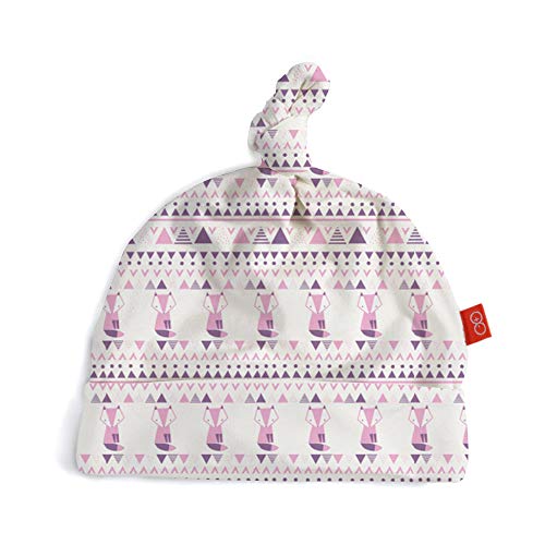 Magnificent Baby Modal Knotted Hat, Foxy Fair Isle