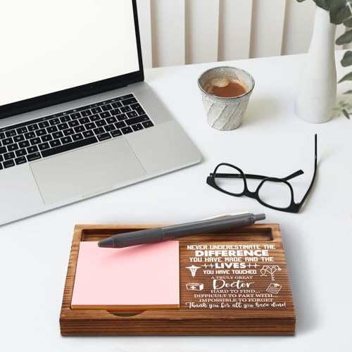Support de notes autocollantes pour médecin contre le désordre de bureau