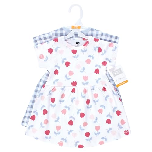 Image of Hudson Baby Girl's Cotton Dresses