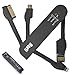 3 in 1 USB Charging Cable - Rerii Swiss Knife Shape 3 in 1 USB Data Charging Cable, 30 Pin, 8 Pin, Micro USB Charging Cable for Apple, Micro USB Ports Device