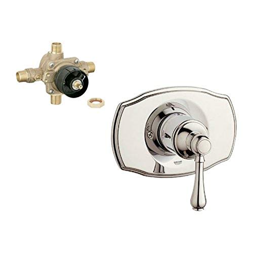Faucet Parts Grohe K1972235015RBE0 Geneva Tub and Shower Valve Kit
