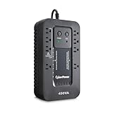 CyberPower EC450G Ecologic Battery Backup & Surge Protector UPS System, 450VA/260W, 8 Outlets, ECO Mode, Compact Uninterruptible Power Supply