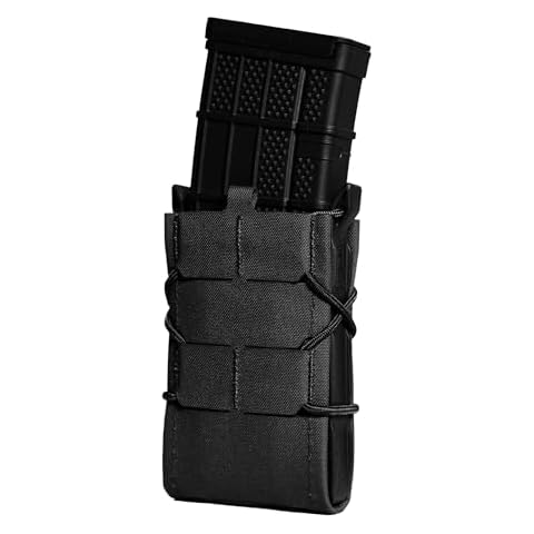 High Speed Gear Rifle Taco Gen 2 | Universal Rifle Mag Pouch | Laser Cut MOLLE | Made in The USA (Black) Cover