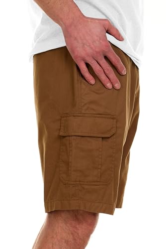 Wrangler Cargo Shorts for Men Big and Tall - Stretch Twill Casual Shorts - image 6