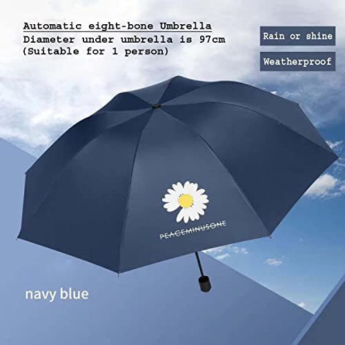 Image of KEKEMI 3 Fold Automatic Sun & Rain Umbrella for Men & Women (Pack of 2)