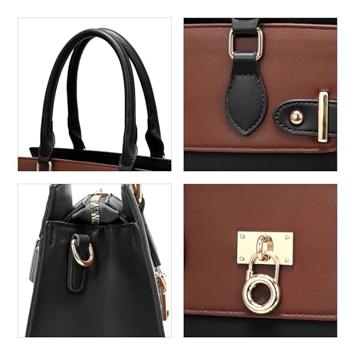Bolso Satchel Grande para Mujer GEMIU de Cuero miniatura 6