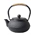 Hwagui Best Japanese Cast Iron Teapot With Stainless Steel Infuser For Loose Leaf Tea And Teabags, Cast Iron Tea Kettle Stovetop Safe, 800ml/27oz
