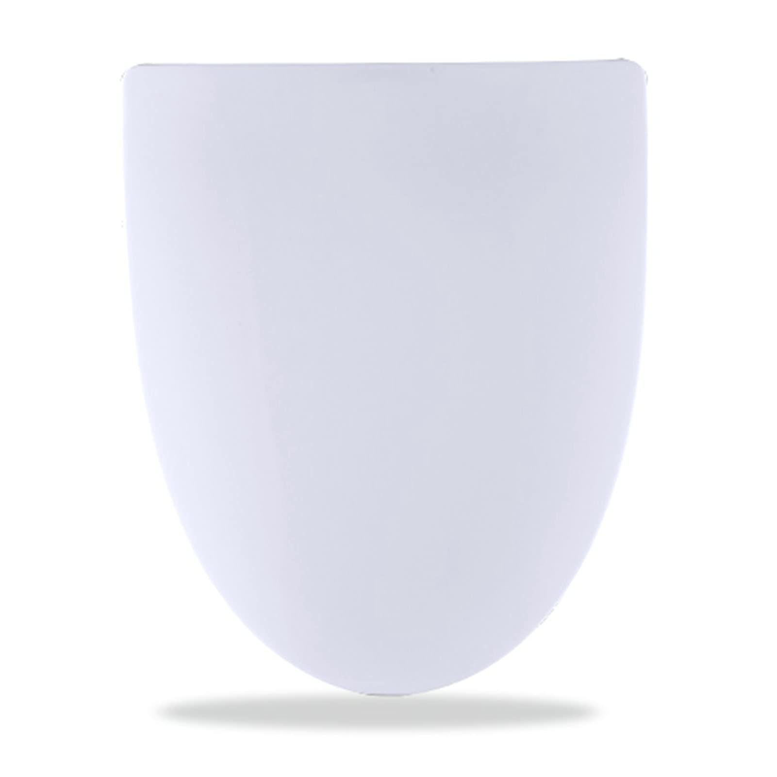 Dxpsxjl One Color Elongated Toilet Seat, Quick Release Hinges White, Adjustable, Lightweight, Durable, Portable, User-Friendly, Compact, Soft, Close, Plastic