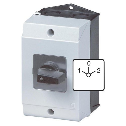 Interrupteur Eaton 207132 réversible 20 A avec mécanisme cranté 60°