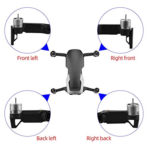 VIKEP Fit voor Dji Mavic Air Front Rug Links Right Motor Arm Zwart Vervanging Arm Fit voor Mavic Air Drone Onderdelen… - Image 4