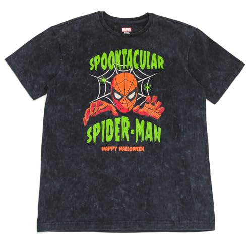 Marvel Spider-Man Men's Graphic T-Shirt Halloween Spiderman 2XL - image 1