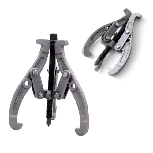 Image of Three Jaw /Legs Carbon Steel Mechanical Bearing Puller Phosphate 6-inch Tool kit for Bearing Removal, Heavy Duty, Professional use Precision Tool for Workshop