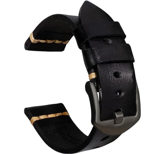 [LOKLNEYK] 22mm 23mm 24mm 26mmΉvoh1{A߉\ȃBe[WU[vXgbvpAubNobNt(Black,23MM)