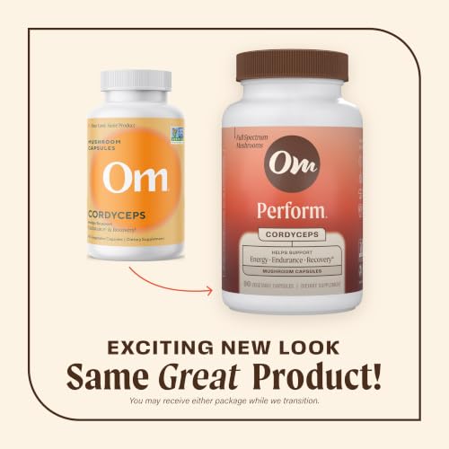 OM Mushroom Superfood Cordyceps Capsules