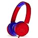 JBL JR300 Kids Wireless On-Ear Bluetooth Headphones - Red