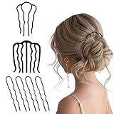 UIEXAY 6 Piezas Peine Lateral del Pelo del Metal, Peinetas para el Pelo, Peine Lateral, Pasador Francés, Peine de Diapositivas para Mujeres y Niñas, 3 Tamaños