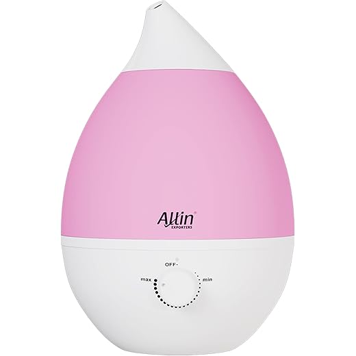 Allin Exporters J40 Ultrasonic Humidifier Cool Mist Air Purifier for Dryness, Cold & Cough Large Capacity for Room, Baby, Plants, Bedroom (1 Year Warranty) (4 LTR)