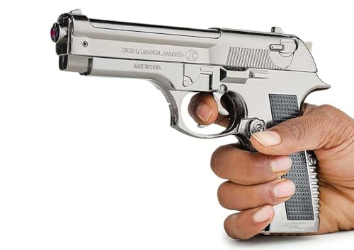 Generic BIKRIFY Gun Pistol Lighter Heavy Weight Metal Body Real and - Image 4