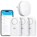 Govee WiFi Water Sensor 3 Pack, Smart Water Leak Detector, 100dB Adjustable Alarm Suit for Home and Basement, Water Leak Alert with Email & APP Push