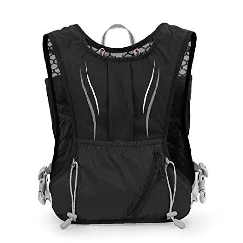 Froiny 5l Running Hydration Vest Backpack Lightweight Trail Running Hydration Pack Hydration Vest Bag for Black 37x18x7.29cm