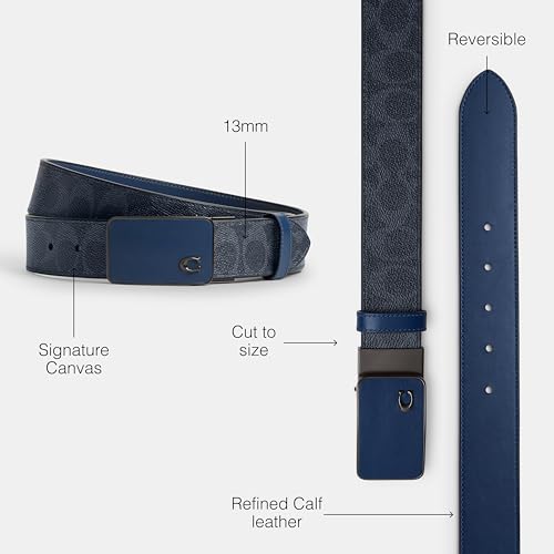 Coach Men's Tabby Wallet in Loved Leather, Denim/Deep Blue, One Size3