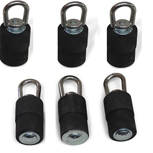 Tapered to fit The Bed Holes on Ranger and General and Made in USA. Hornet USA Made Anchors for Polaris Ranger and General. R-2002 E-6 Galvanized Steel Eye Nut, Pure Made in USA Rubber