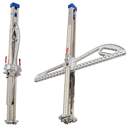 Foldable Hand Push Dual Positioning Drywall Cutter Tool,Drywall Cutout Tool,Safety and Precision for Wall, Build, Decoration