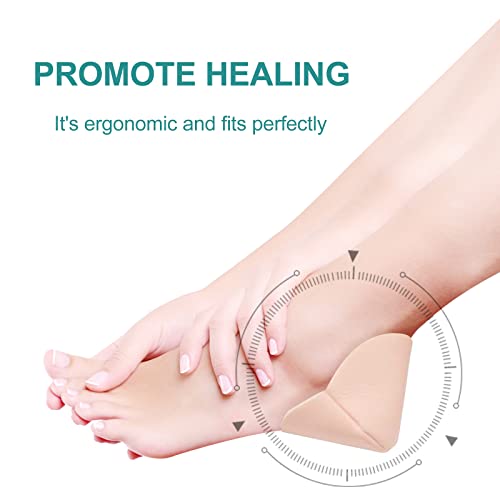 Dimora Heel Foam Dressing, Non-Adhesive Hydrophilic Pads, Highly Absorbent 5.5 X 4 In Pack Of 5 Waterproof Dressing For Wound Care #TOP1