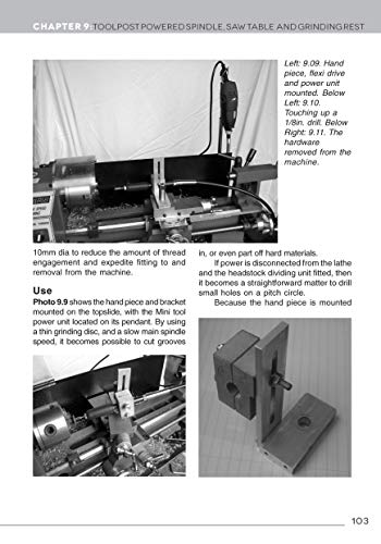 Mini-Lathe for Home Machinists (Fox Chapel Publishing) An In-Depth Look at the Different Components of Your Small Metal Lathe, Set Up, Tuning, How to Use the Accessories, & Hundreds of Illustrations