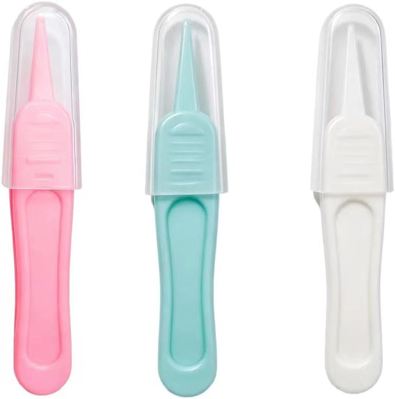 3 Pcs Nose Tweezers, Nose Cleaning Tweezers, Nose Cleaning Tools, Gentle and Safe