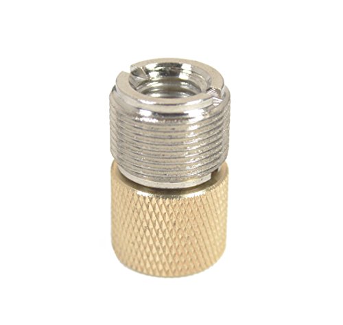 Livestream® Gear - 3/8 + 5/8 Female To 1/4" Male Thread Screw Reducer (4Pc Set). Plus 3/8 Conversion Screw With 1/4" Bushing. (4 Piece Reducer Set) #TOP7